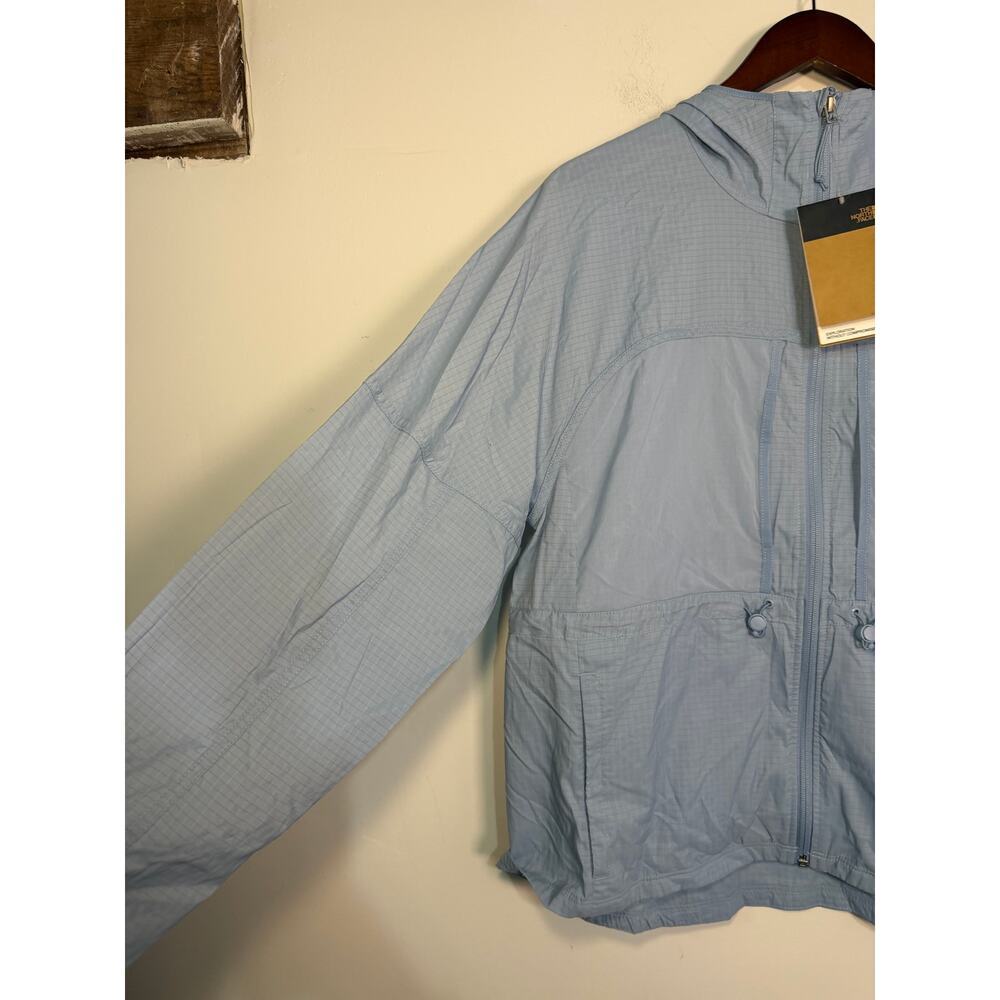 The North Face Spring Peak Rain Defender Jacket NWT Size Medium in Steel Blue - Picture 6 of 8